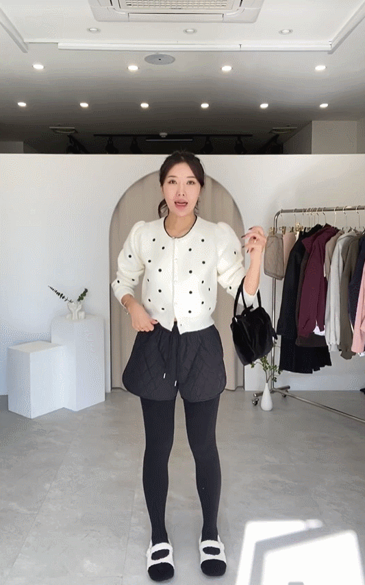4color 쫀쫀한 고탄력 여성 겨울 기모 레깅스 스타킹 상세 이미지 12