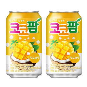 코코팜 복숭아 포도 망고 요거트 340ml 각6개씩 24캔 뚱캔 음료수 맛있게 먹은 솔직 후기 - 상품 이미지 3