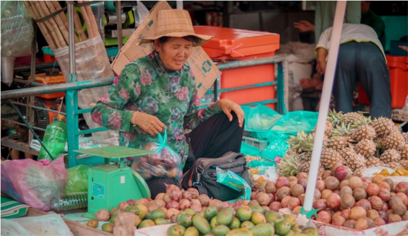 캄보디아 프사르 크롬 시장 프라이빗 투어 이미지 3