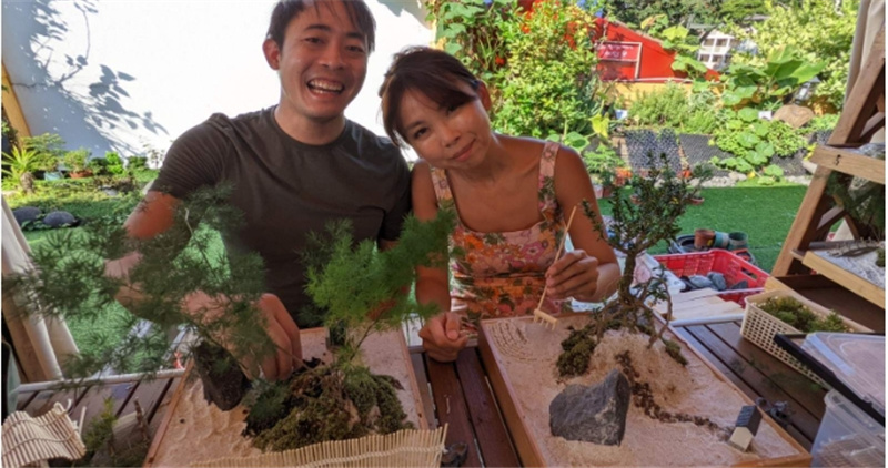 싱가포르  더 선다우너 미니 일본식 정원 & 트리하우스 원데이 클래스 이미지 4