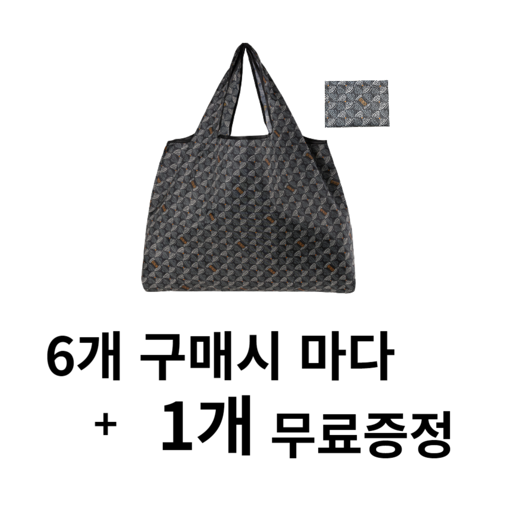 3개+3개 장바구니 에코백 리유저블백 개업 설 새해 고급 단체 답례품 선물 인쇄 판촉 - 상세 이미지 4