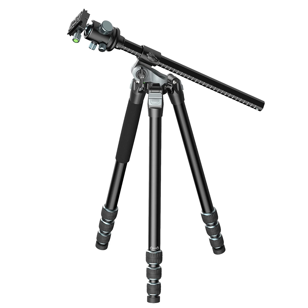 울란지 MT-59 알루미늄 전문가용 카메라 미러리스 4단 앵글 조절 삼각대 - 상품 이미지