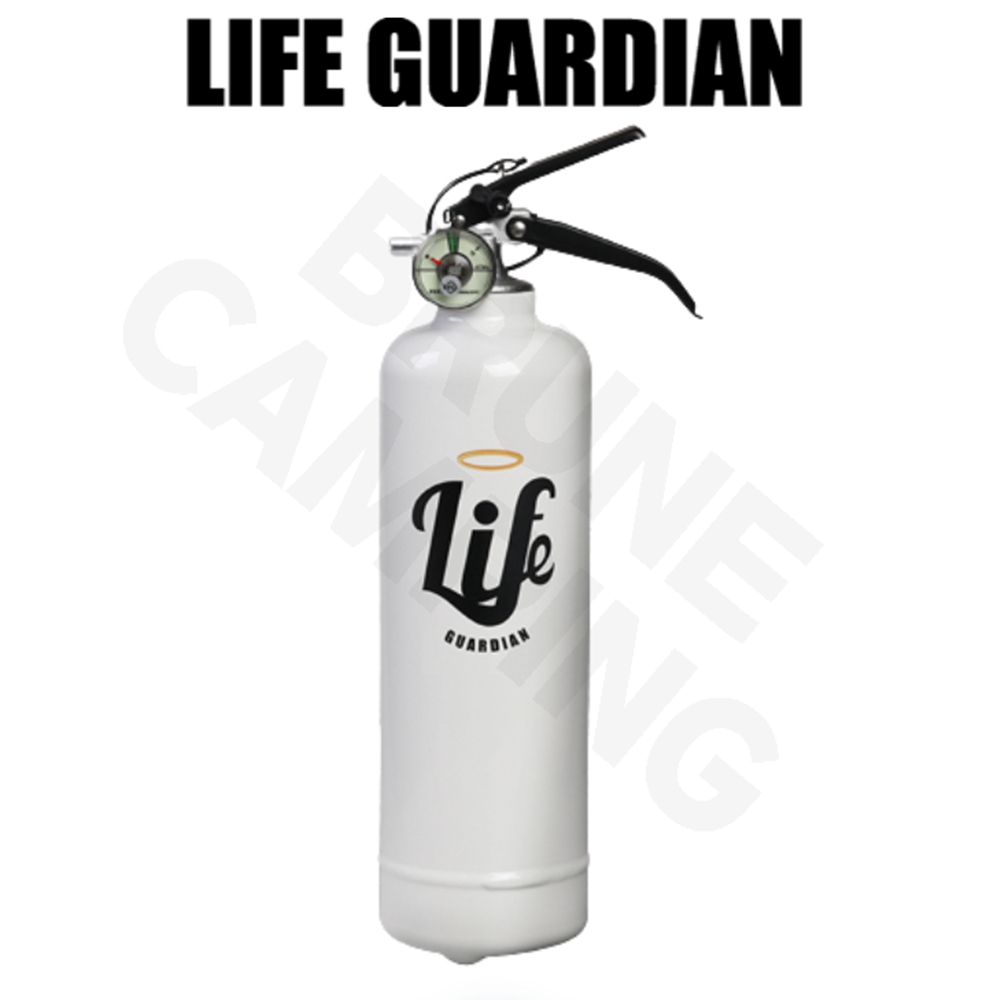 라이프가디언 소화기 차량용 가정용 주방용 휴대용 캠핑 자동차 겸용 분말 하키 캐릭터