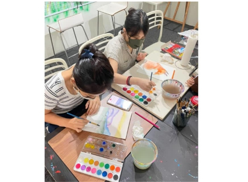 싱가포르 아트 재밍 원데이 클래스 (180분 / 무제한 음료 제공) 이미지 3