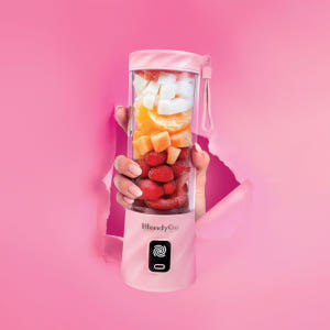 블랜디고 BlendyGo 3 스무디 메이커 USB 휴대용 미니 믹서 핑크 개봉기 | 실사용 후기 - 상품 이미지 4