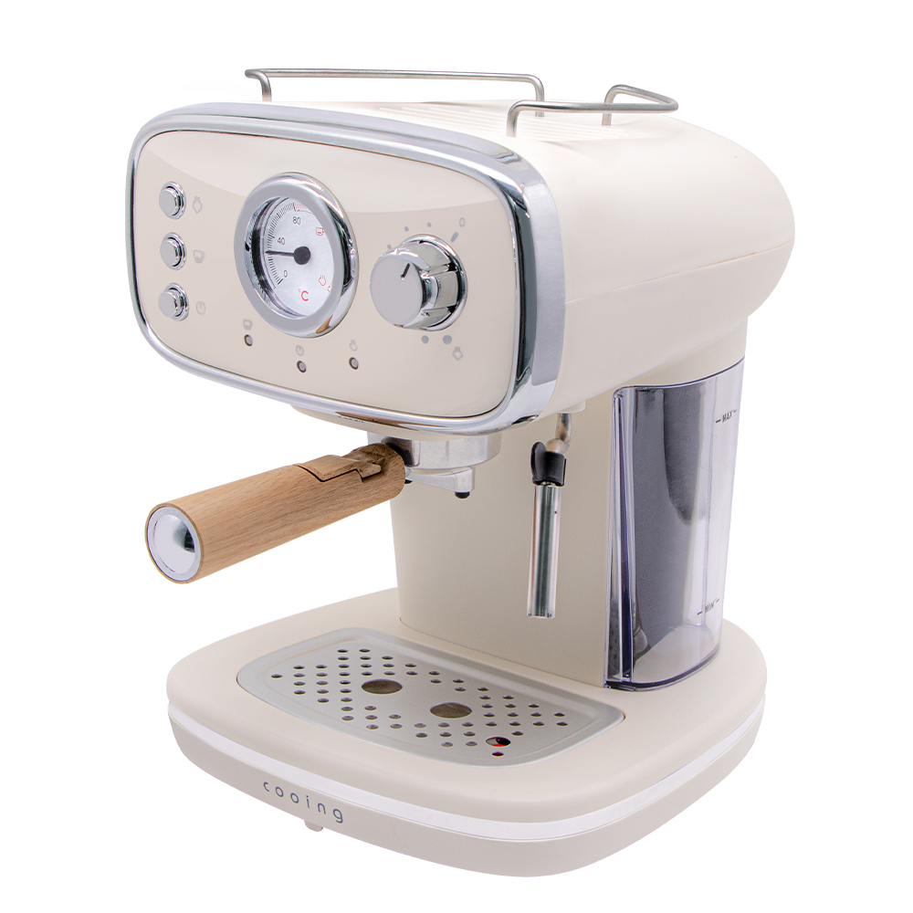 쿠잉 에스프레소머신 커피머신기 가정용 사무실 원두 반자동 전자동 크림
