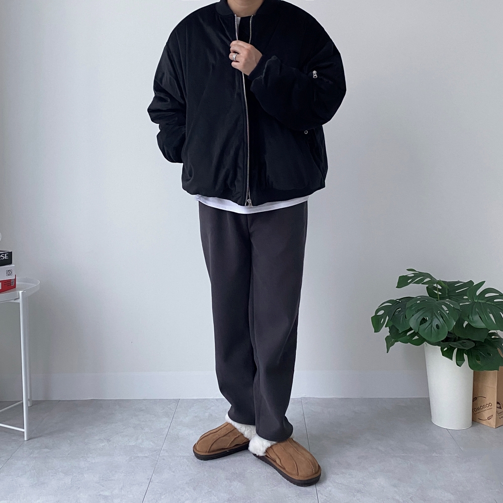 [마지막진행] 남자기모골덴바지 테이퍼드핏 남자방한바지 - 상세 이미지 4