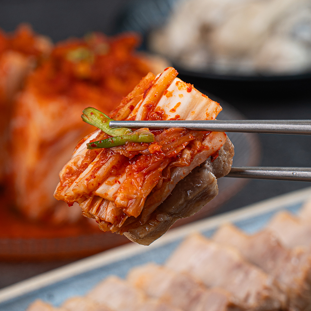 100% 국내산 배추 포기 김장 보쌈 맛 김치 - 상세 이미지 2