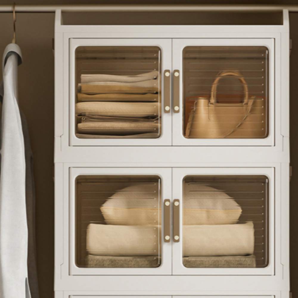 청소의정석 폴딩박스 리빙박스 옷 정리함 수납함 플라스틱 양문형 책 보관함 소형