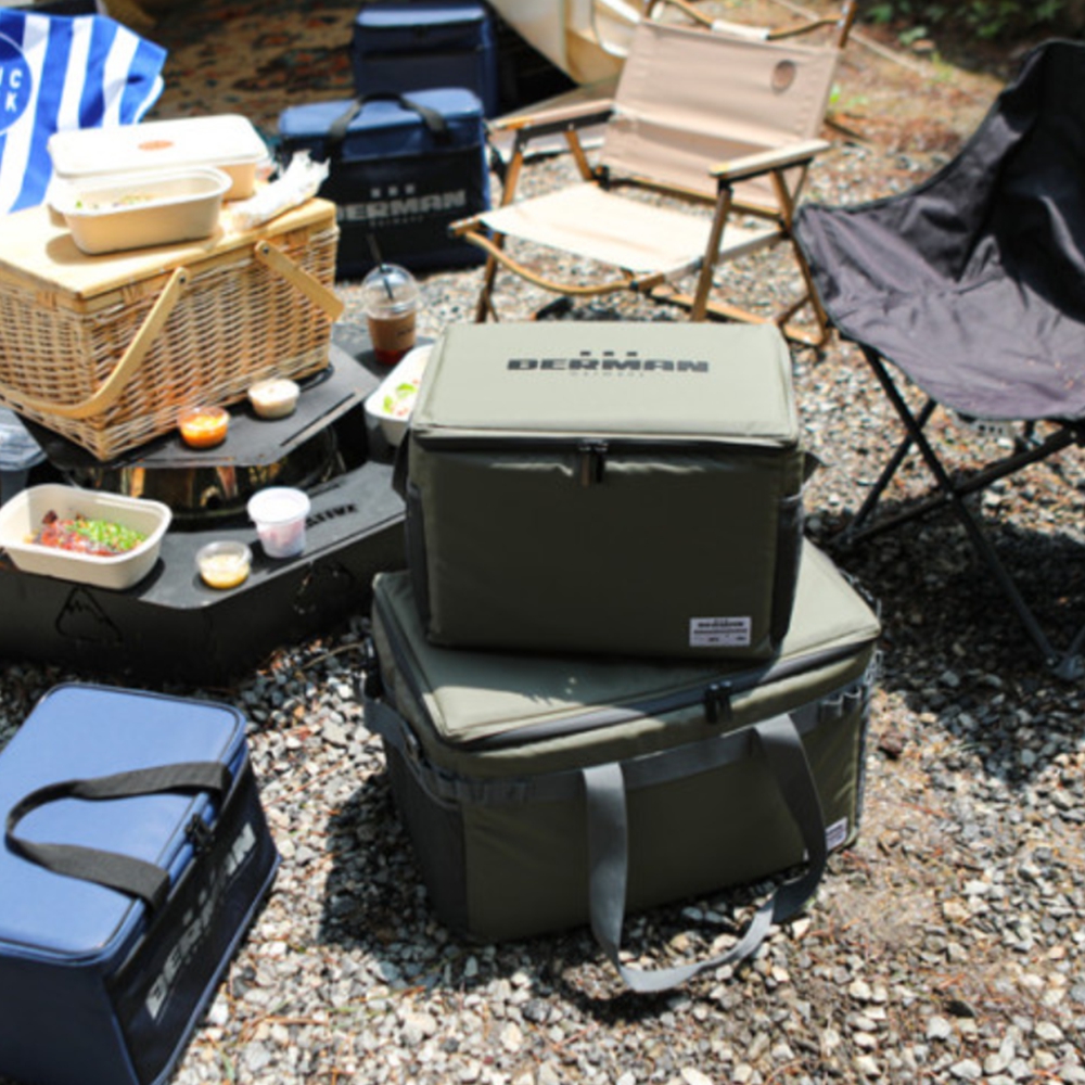 베르만 소프트 쿨러백 아이스박스 보온 보냉 캠핑 백 가방 어깨끈 포함 20L