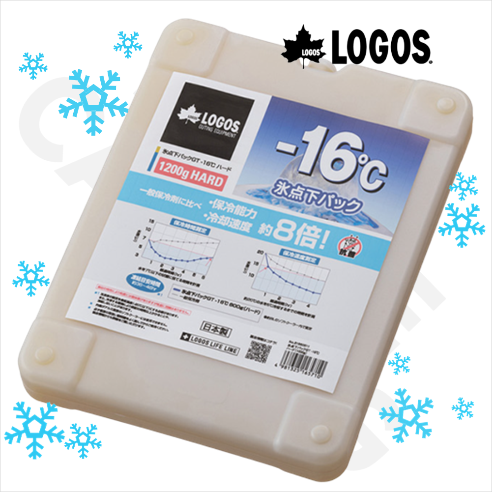 아이스팩 로고스 빙점하 GT -16℃ 1200g 캠핑 보냉 팩