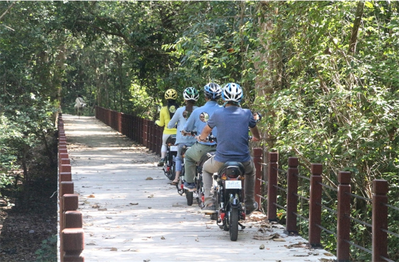 캄보디아 씨엠립 앙코르 전기 자전거 투어 이미지 2