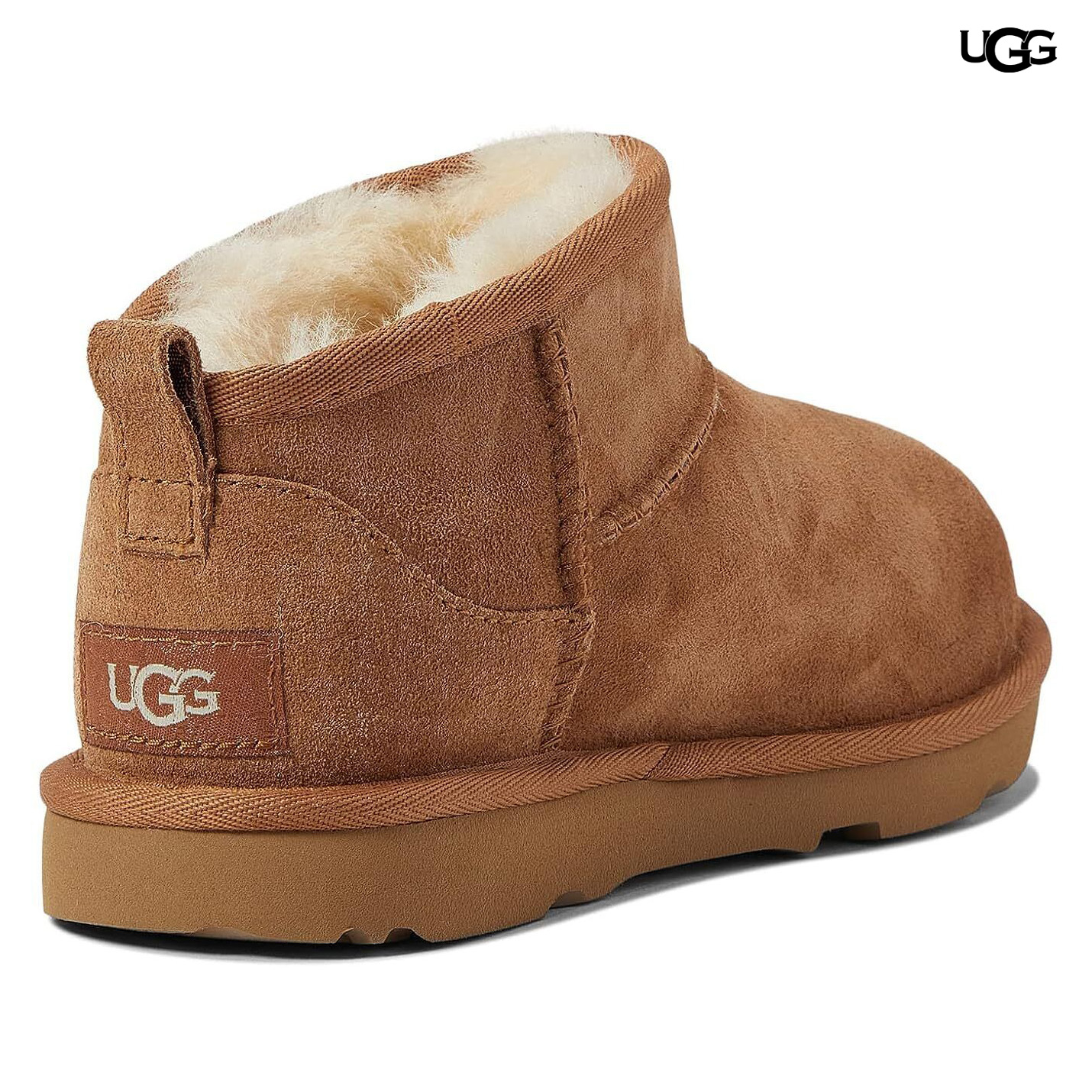 미국 어그 울트라 미니 클래식 부츠 타스만 체스트넛 1143699K - 상세 이미지 5