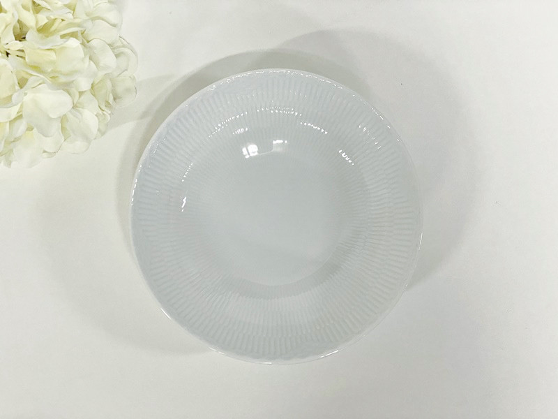 (21cm 볼) 로얄코펜하겐 화이트 플루티드 하프레이스 21cm 볼 1025899 - 상세 이미지 4