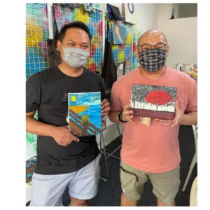 싱가포르  아트 재밍 원데이 클래스 (180분 / 무제한 음료 제공) 솔직 후기 | 실사용자 리뷰 분석 - 상품 이미지 2