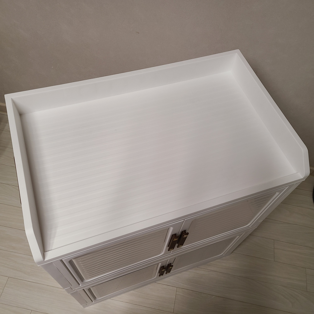 청소의정석 폴딩박스 리빙박스 옷 정리함 수납함 플라스틱 양문형 책 보관함 소형