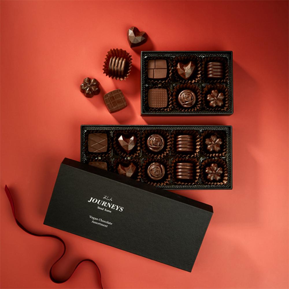 [져니스] 당제로 비건 봉봉 초콜릿 6구 10구 선물세트 120g 상세 이미지 3