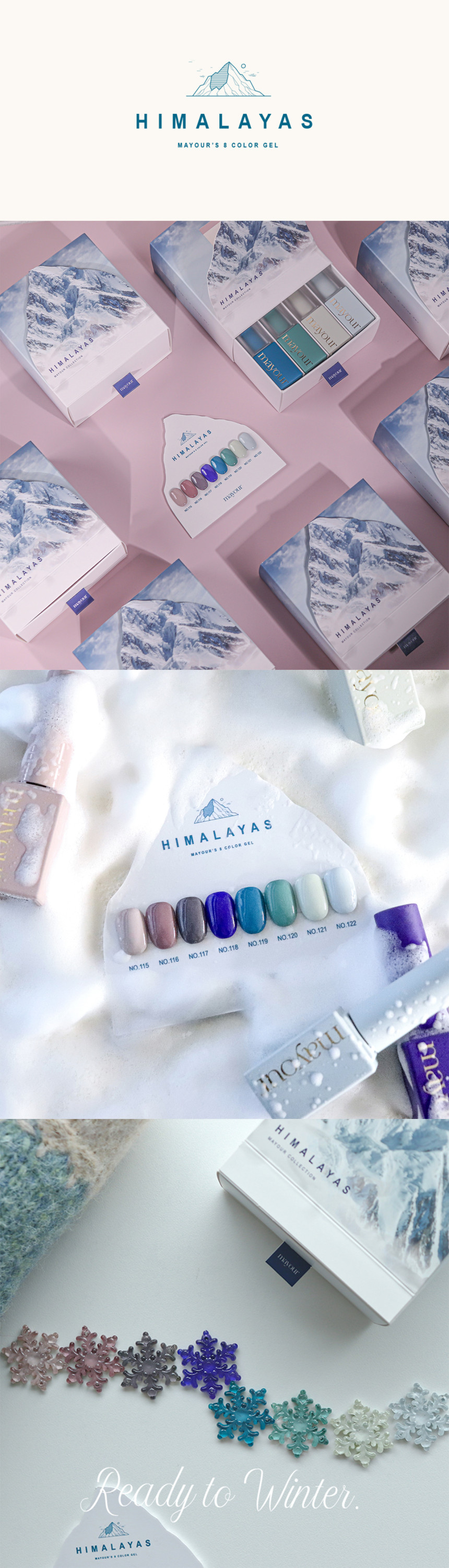 Himalaya Color Chart