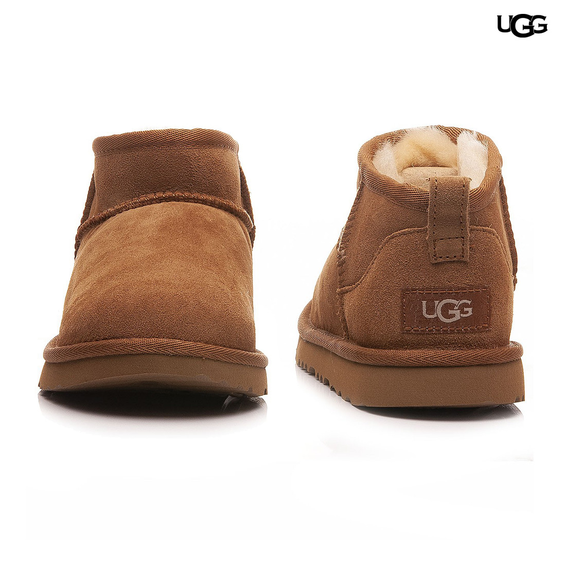 미국 어그 울트라 미니 클래식 부츠 타스만 체스트넛 1143699K - 상세 이미지 3