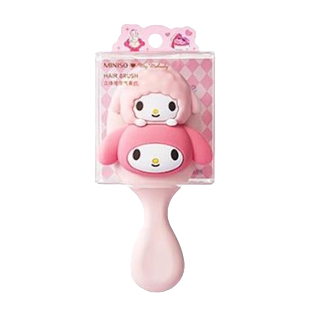 산리오 마이멜로디 예쁜 여학생 헤어빗 브러쉬 13.5cm : 토끼의 숲