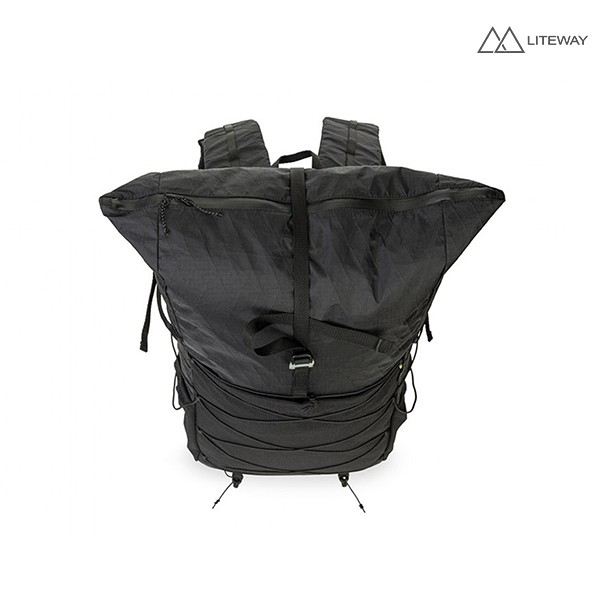 라이트웨이 어반 프로 X-PAC 30L 블랙 백패킹 경량 BPL배낭 가방 - 상세 이미지 5