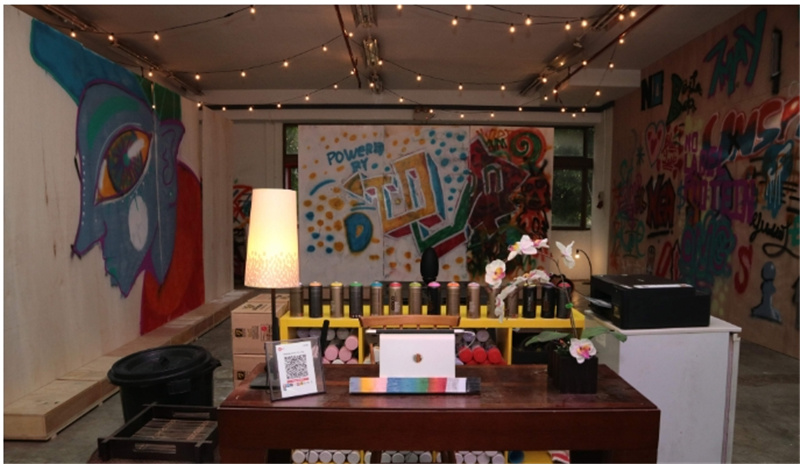 싱가포르 그래피티 테라피 체험 이미지 1