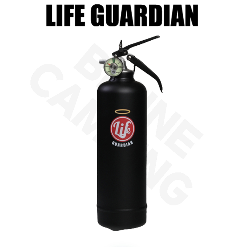 라이프가디언 소화기 차량용 가정용 주방용 휴대용 캠핑 자동차 겸용 분말 하키 캐릭터