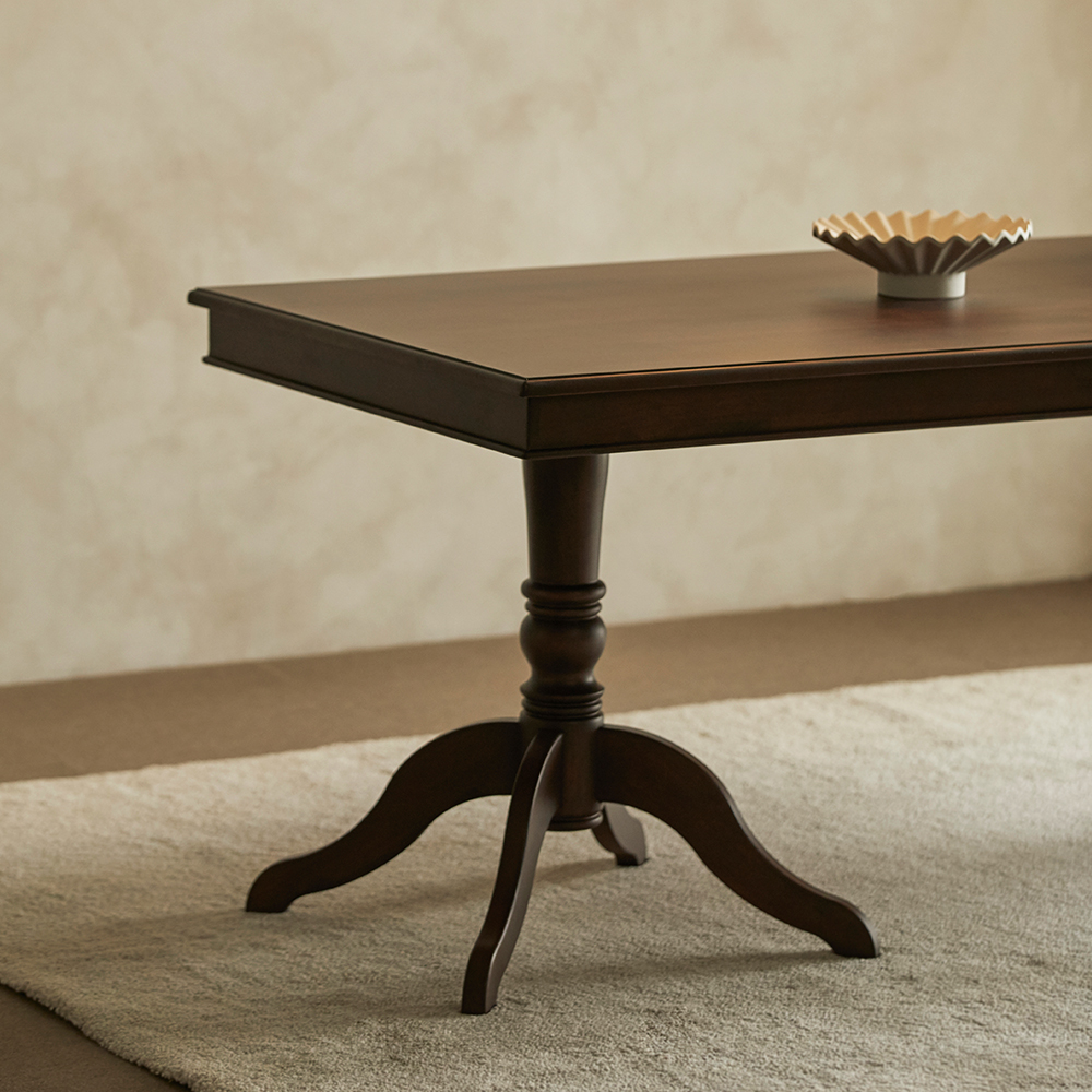 로맨틱캬바레 대형 원목 테이블 10인 8인 6인 스타벅스 카페 업소용 식탁 1800 사이즈