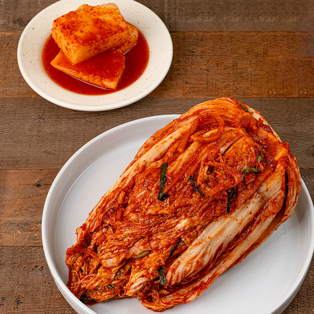 100% 국내산 배추 포기 김장 보쌈 맛 김치 - 상세 이미지 3