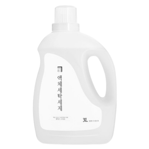 살림백서 액체 세탁세제 천연 유래98% 3L 드럼용 일반용 드럼 세탁기 대용량