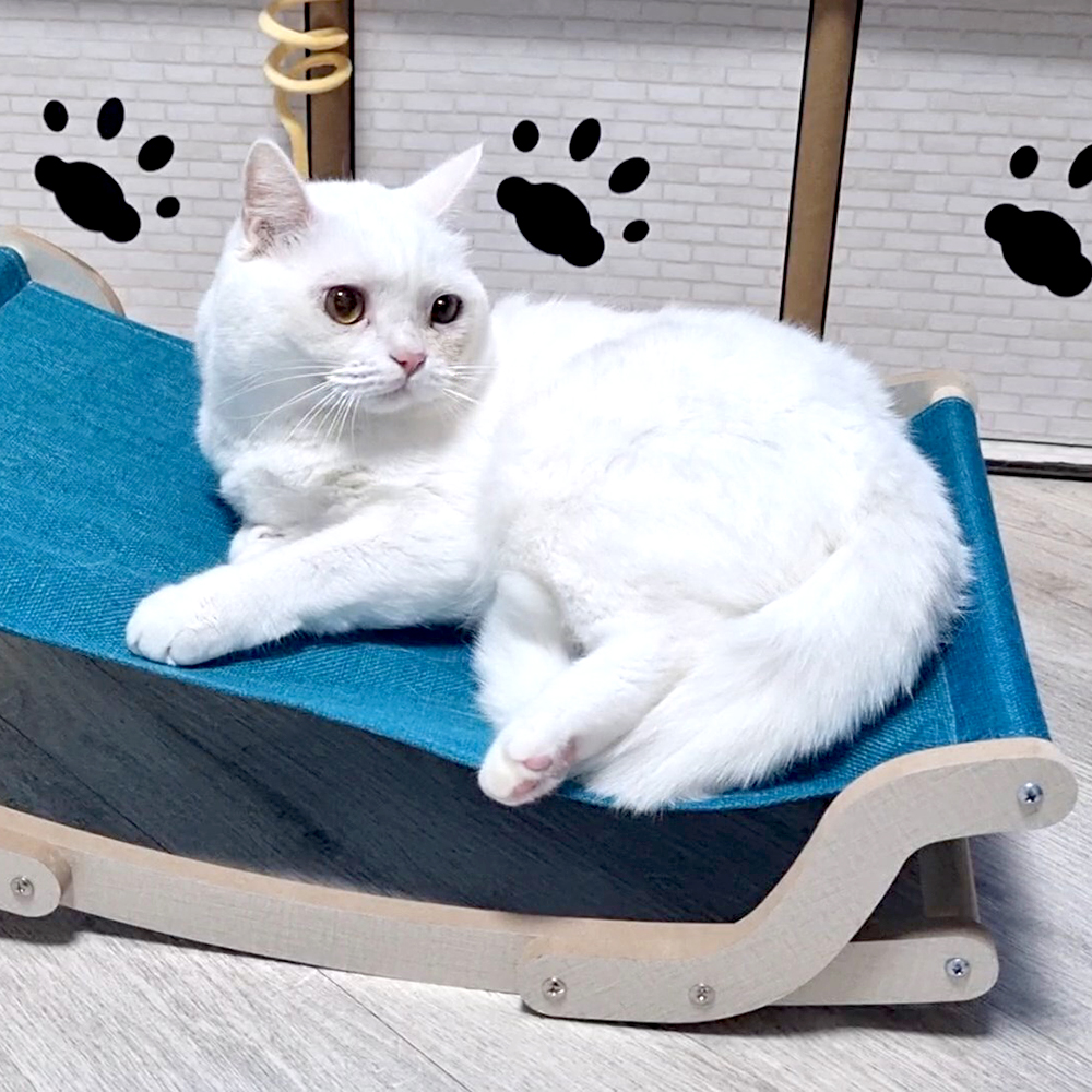 나마스펫 투웨이 고양이 흔들 원목 해먹 애견 방석 강아지 소파