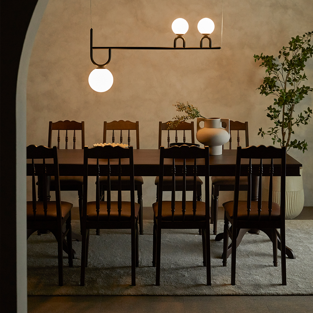 로맨틱캬바레 대형 원목 테이블 10인 8인 6인 스타벅스 카페 업소용 식탁 1800 사이즈