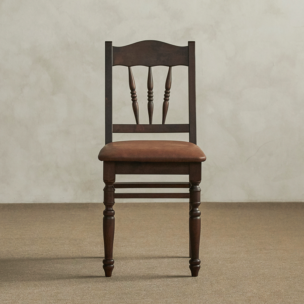 로맨틱캬바레 1967 빈티지 원목 의자 카페 인테리어 월넛 체어