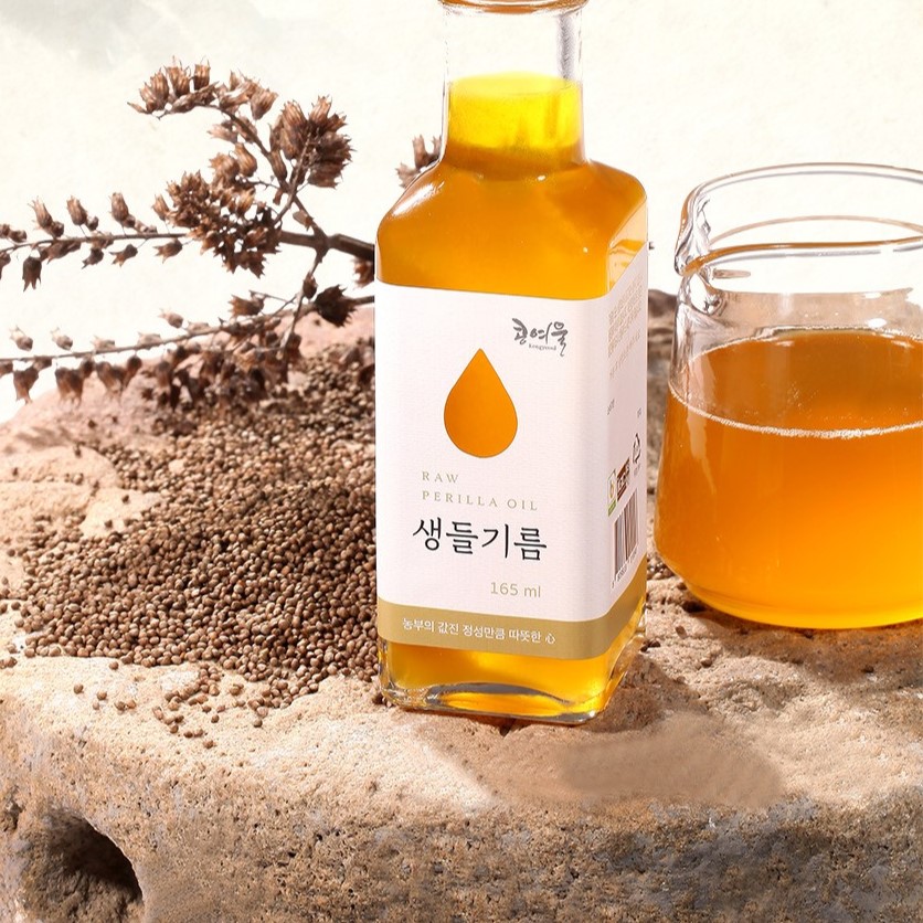 콩여울 국산 저온압착 생들기름 260ml - 상세 이미지 5