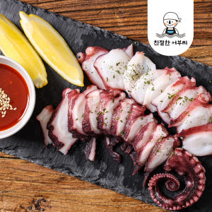자숙문어 돌문어 숙회 한마리 수산물이력제 친절한어부씨 600g, 1개 맛있게 먹은 솔직 후기 - 상품 이미지 3