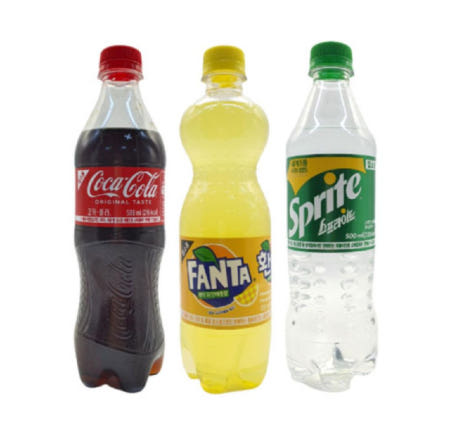 코카콜라 환타 스프라이트 업소용 500ml 8병씩 총 24병