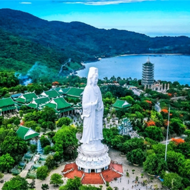 베트남 밤의 손트라, 응우한손, 호이안 올드타운 반나절 투어