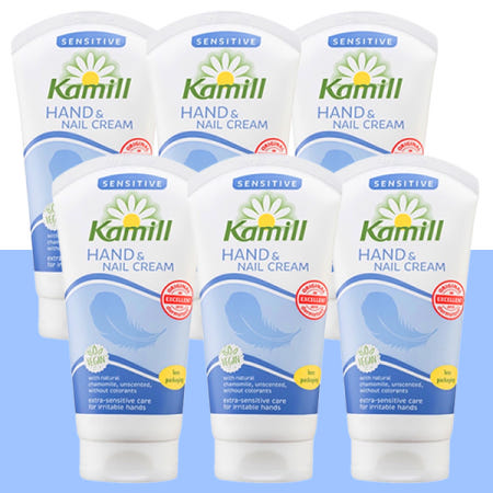 Kamill 카밀 핸드 앤 네일 센시티브 크림 75ml x 6개