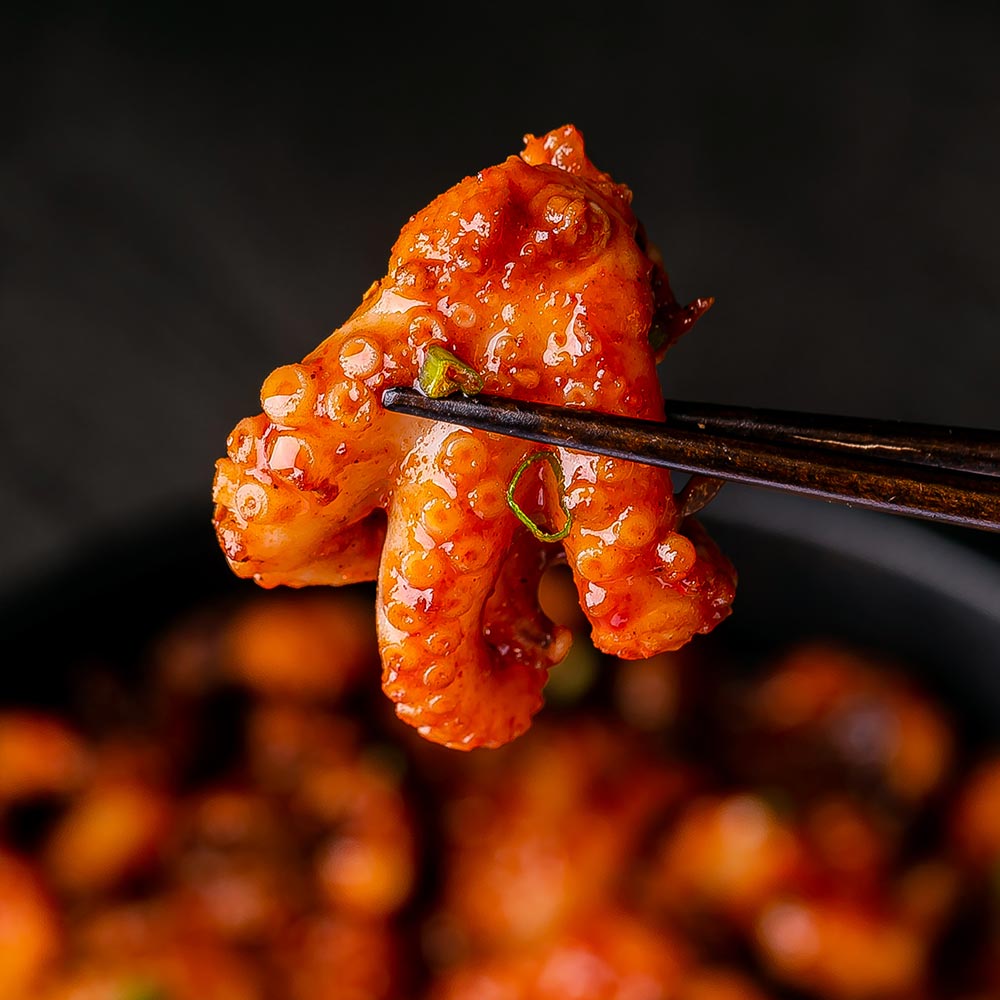 100만팩 판매 쭈꾸미볶음 500g 캠핑 요리 집들이음식 부산 얼짱쭈꾸미 주꾸미볶음 - 상세 이미지 4