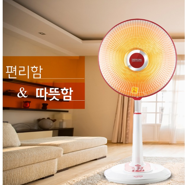 거실 히터 적외선 히터 온열 선풍기 히터 공장 선풍기형 난로 - 상세 이미지 5