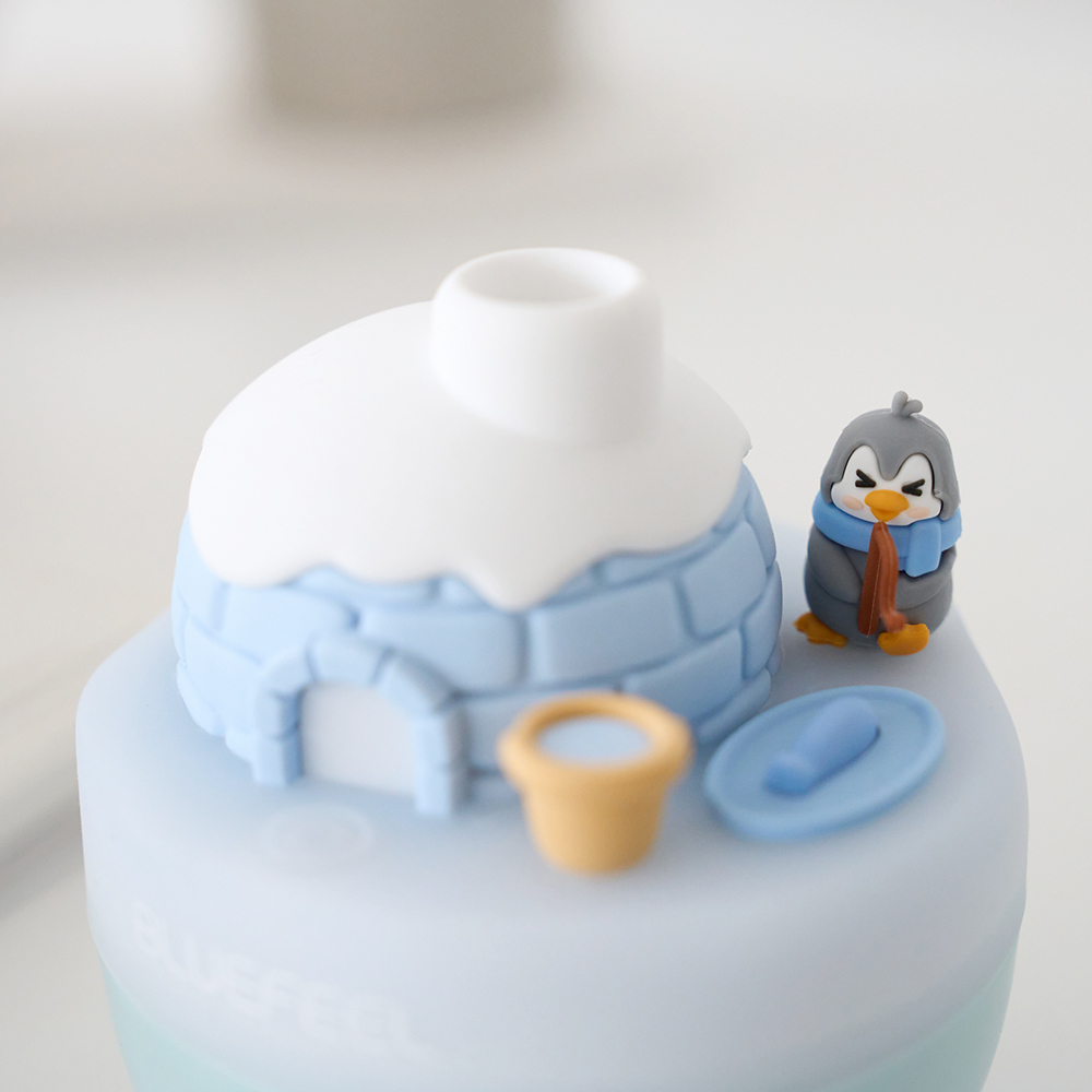 블루필 둥둥 미니가습기 휴대용 무선 사무실 캠프파이어