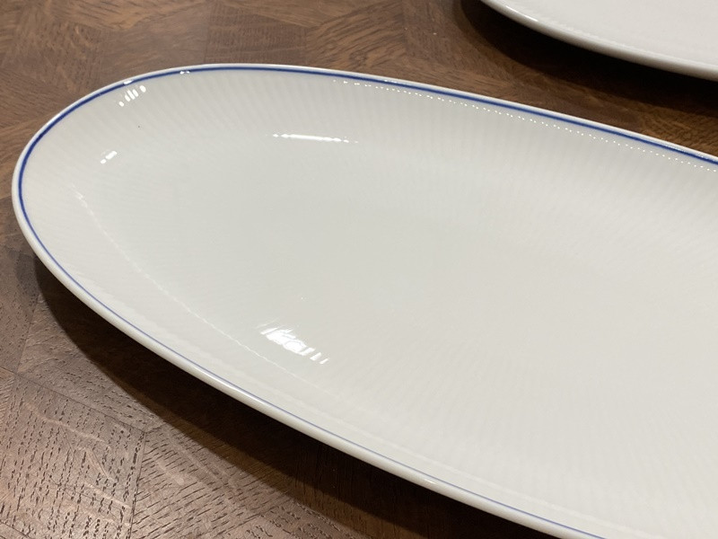 (37cm 롱오벌접시) 로얄코펜하겐 블루라인 롱 오발접시 37cm Blueline long oval dish 37cm 1058880 - 상세 이미지 4