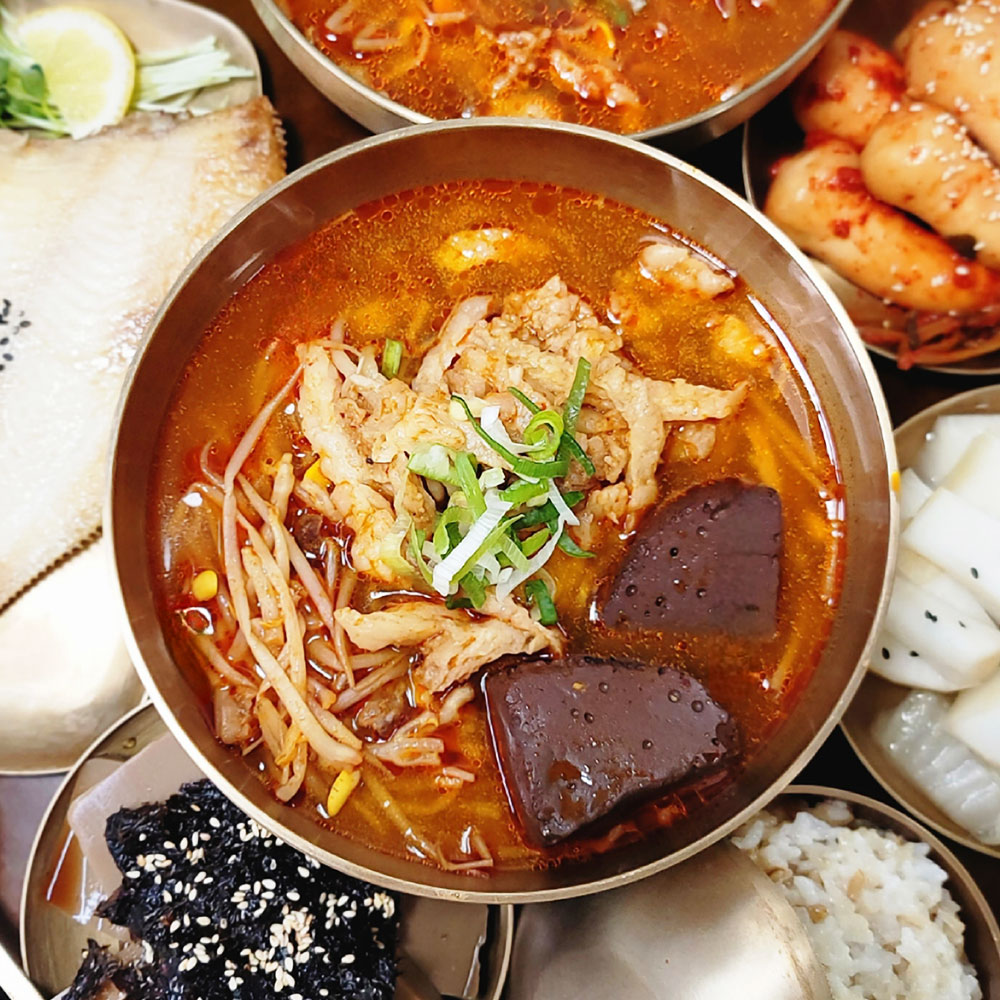 부산 현지맛집 가야포차 수구레 선지국밥 620g 보양식국밥 - 상세 이미지 3