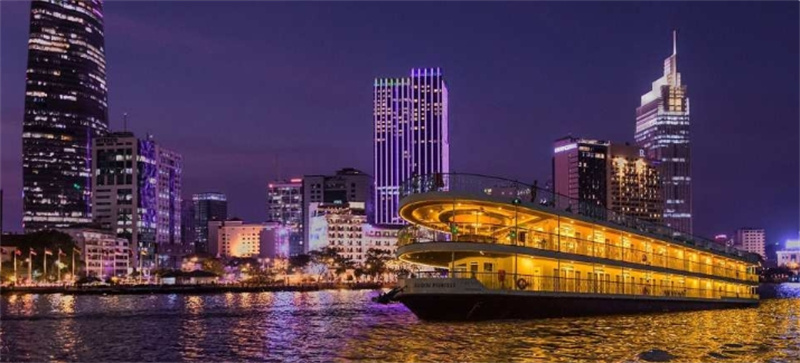 베트남  수상 인형극 & 디너 크루즈가 포함된 사이공 이브닝 투어 이미지 2