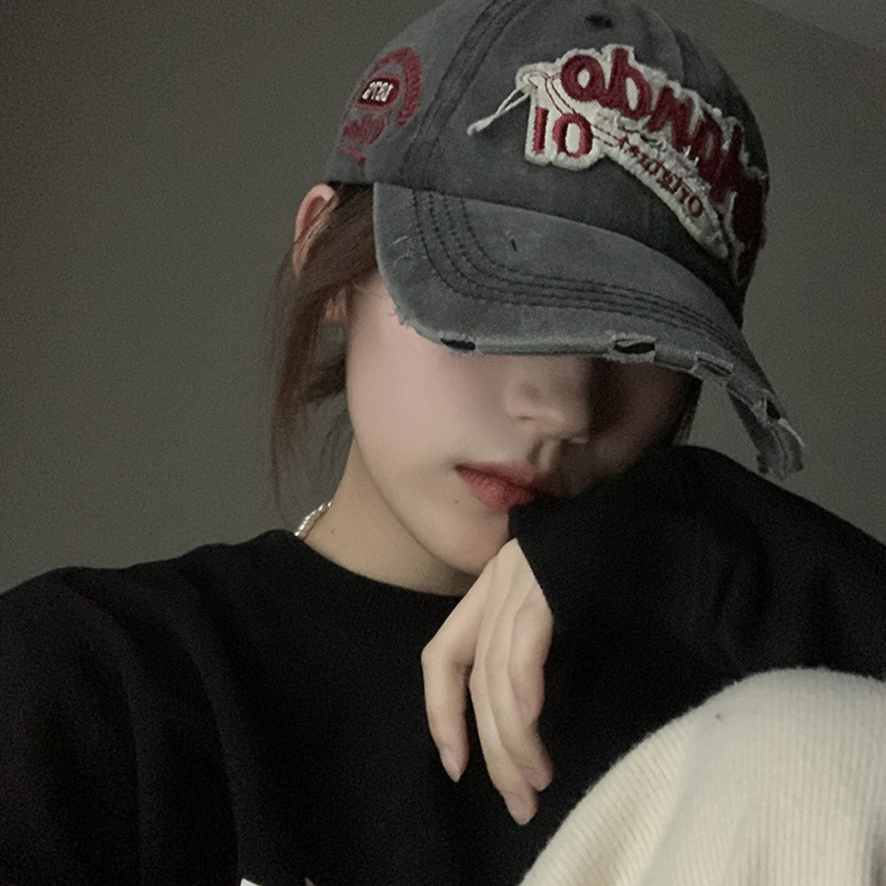 1+1 대두볼캡 러닝모자 얼굴작아보이는모자 - 상세 이미지 5
