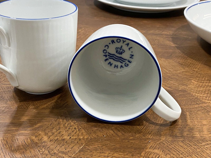 (머그 280ml 2개입) 로얄코펜하겐 블루라인 머그 280ml 2개입 Blueline mug 1058878 - 상세 이미지 5