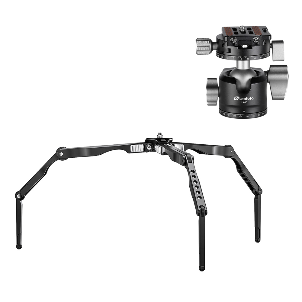 레오포토 MT-04+LH-30R 스파이더 미니삼각대 세트 - 상품 이미지