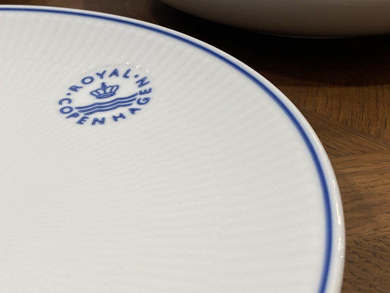 (27cm 디너접시) 로얄코펜하겐 블루라인 쿠페 플레이트 27cm Blueline coupe plate 27cm 1058882 - 상세 이미지 5