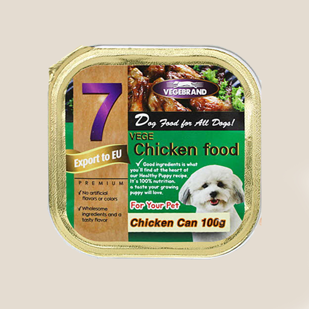 펫더맨 베게 사각캔 닭고기, 90g, 1개 - 메인 이미지