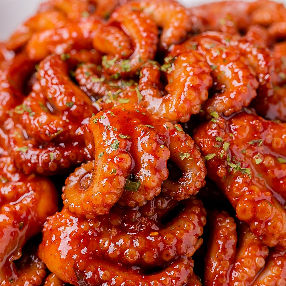 100만팩 판매 쭈꾸미볶음 500g 캠핑 요리 집들이음식 부산 얼짱쭈꾸미 주꾸미볶음